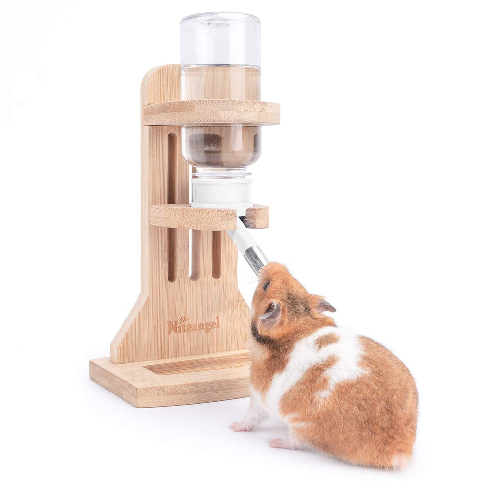 Niteangel water bottle stand full view for small rodents supports easy drinking