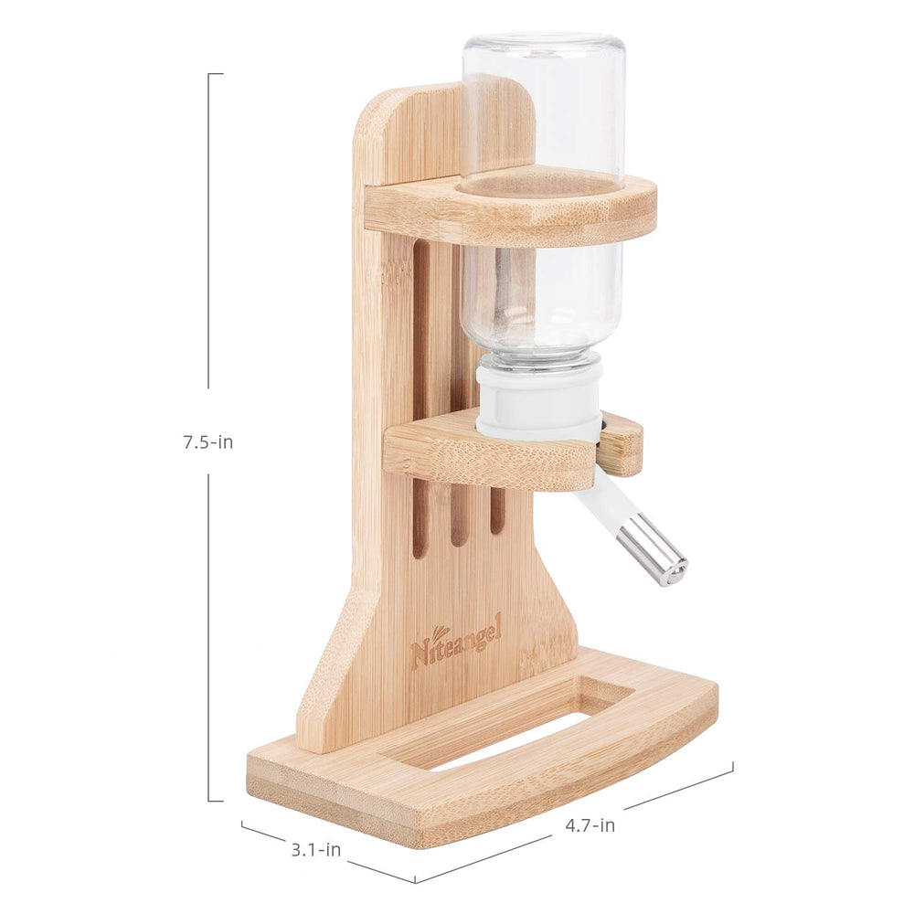 Niteangel water bottle stand terrarium-friendly use scenario