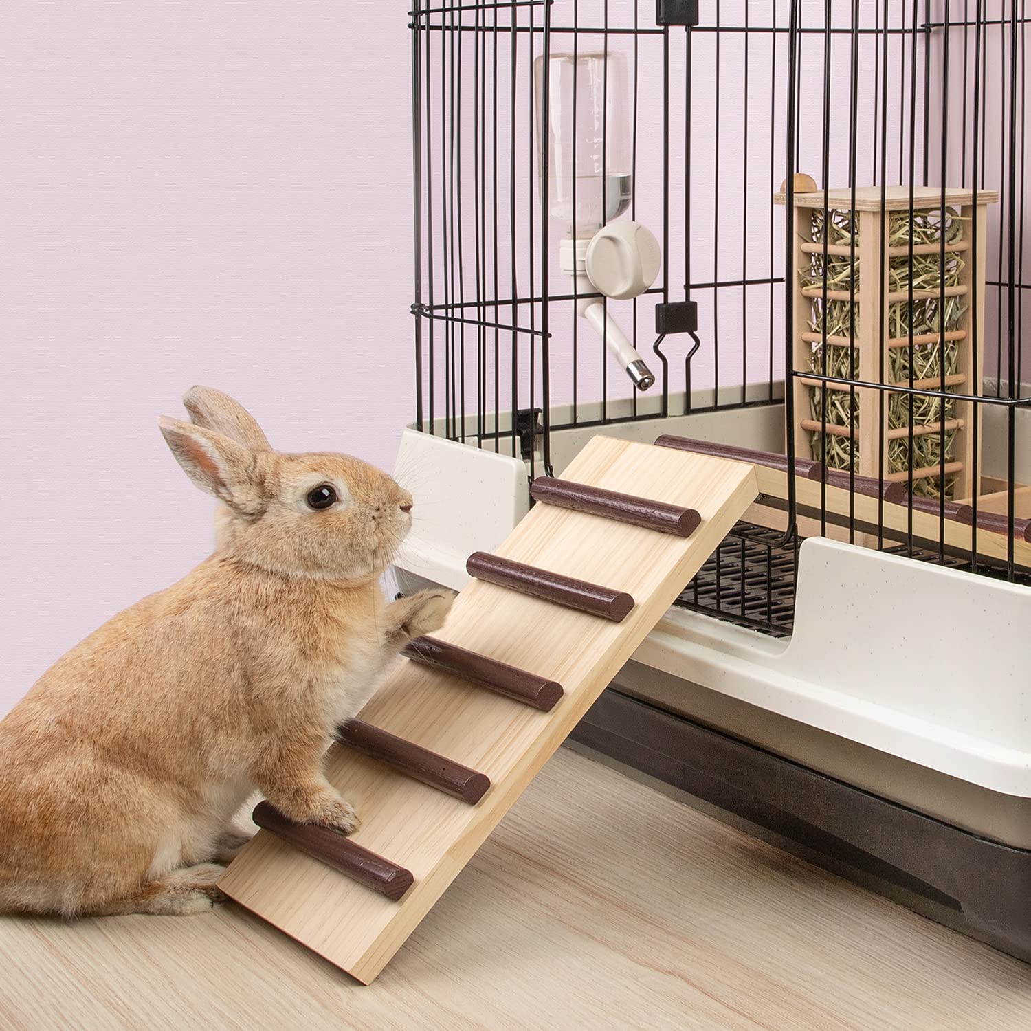 Niteangel Wooden Cage Bridge installation—simple setup supports safe ingress and exit.