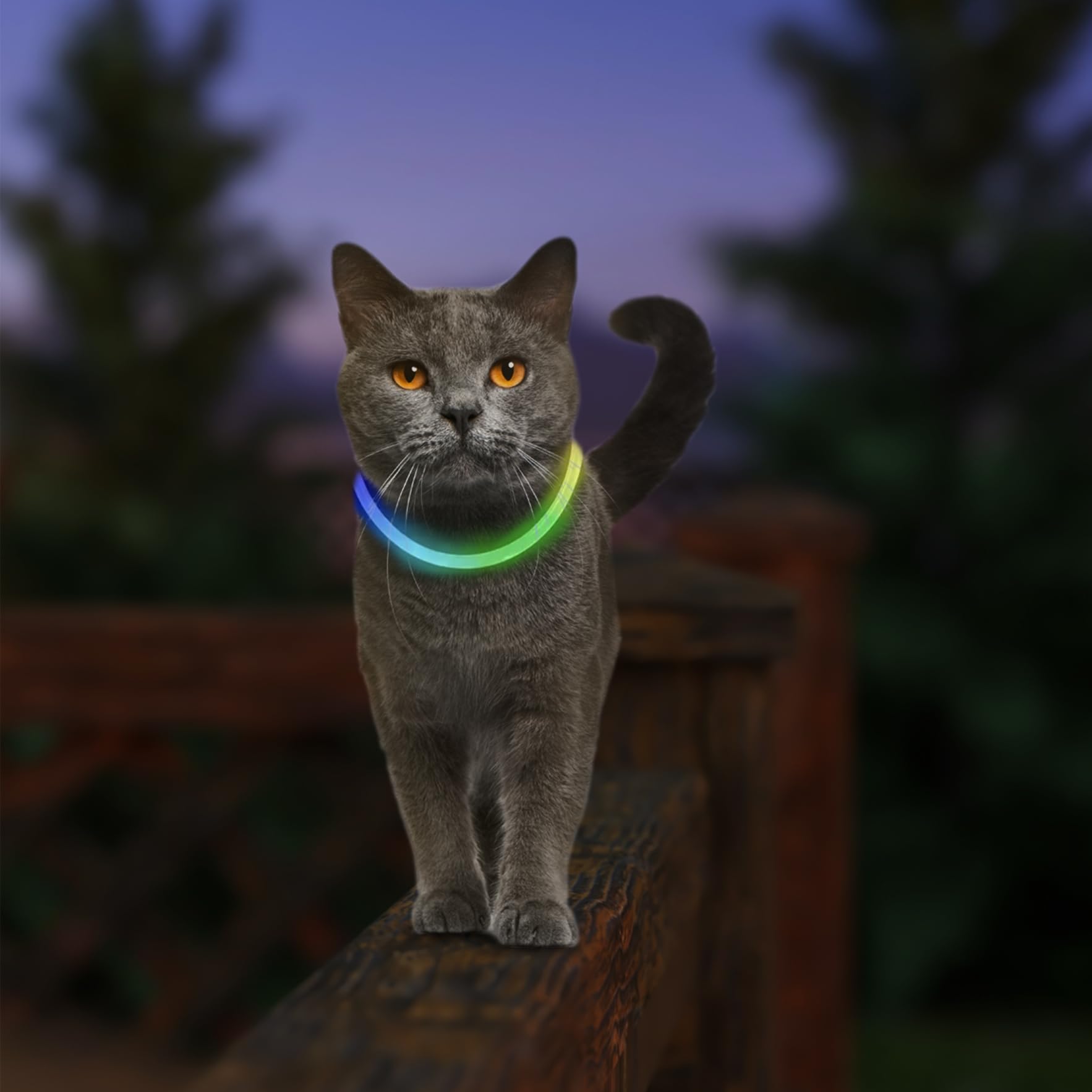 Nite Ize NiteMeow adjustable neck necklace fits 9.5 to 14.8 inches