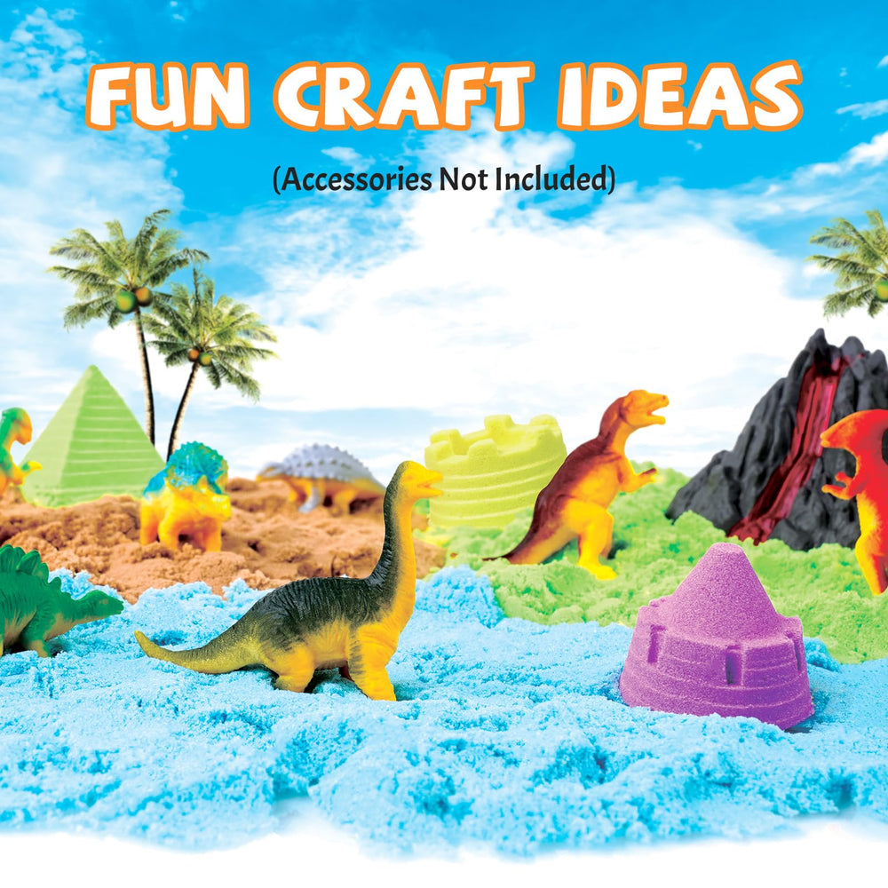 NiToy FlexiSand gift-ready display suggesting a screen-free activity for parties and birthdays.