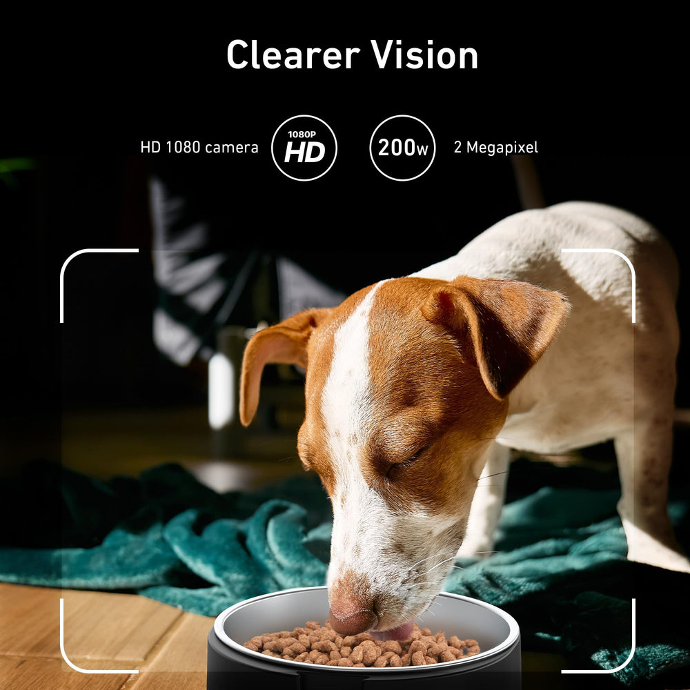 Nityers 1080p night-vision camera for clear night checks of pets.