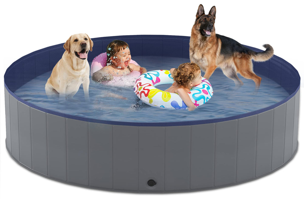 Niubya foldable pool shows quick travel setup and space saving storage