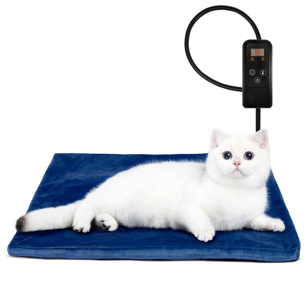 Niubya pet heating pad front view creates a cozy warmth space for dogs and cats.
