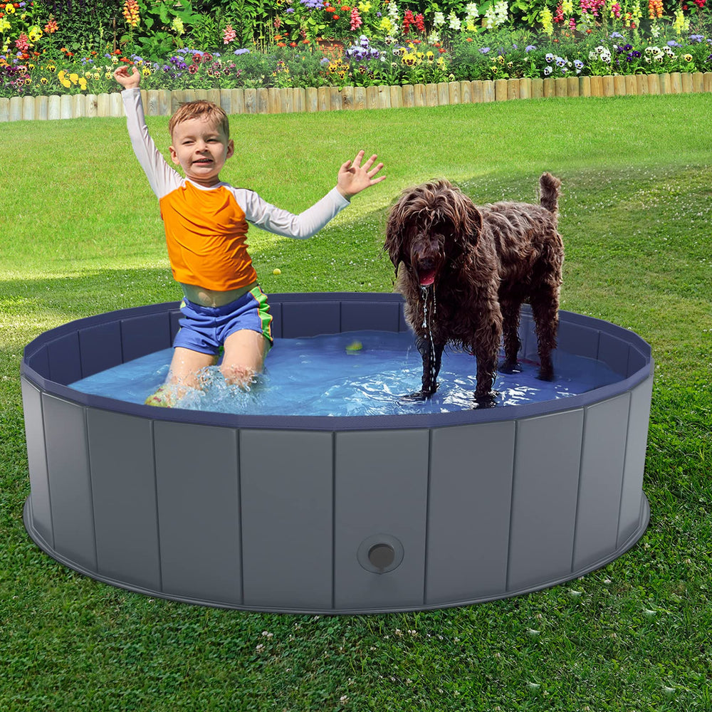 Niubya pet pool easy-fold storage aids tidy apartments and travel setups.