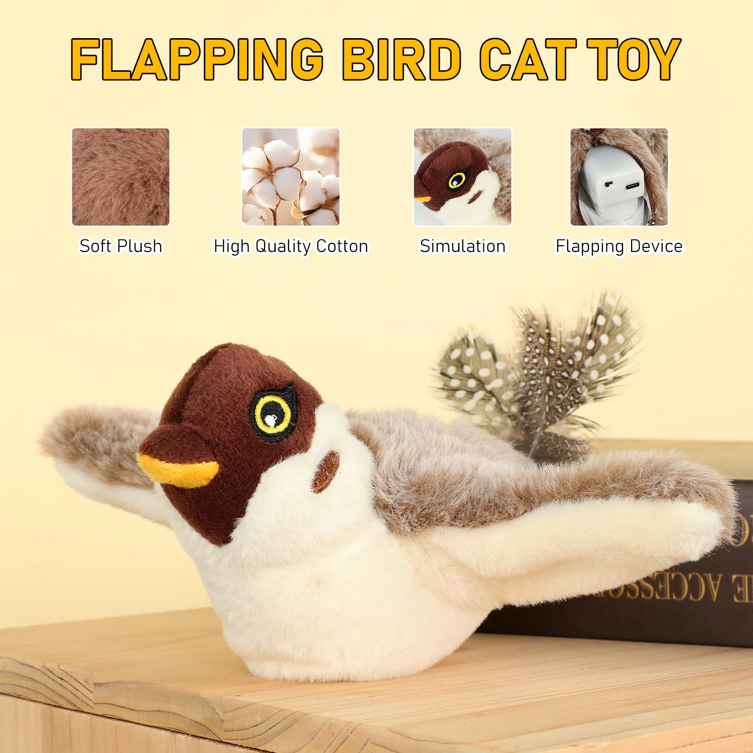 NIUYOU hanging-hook design enables flight-like play and owner interaction