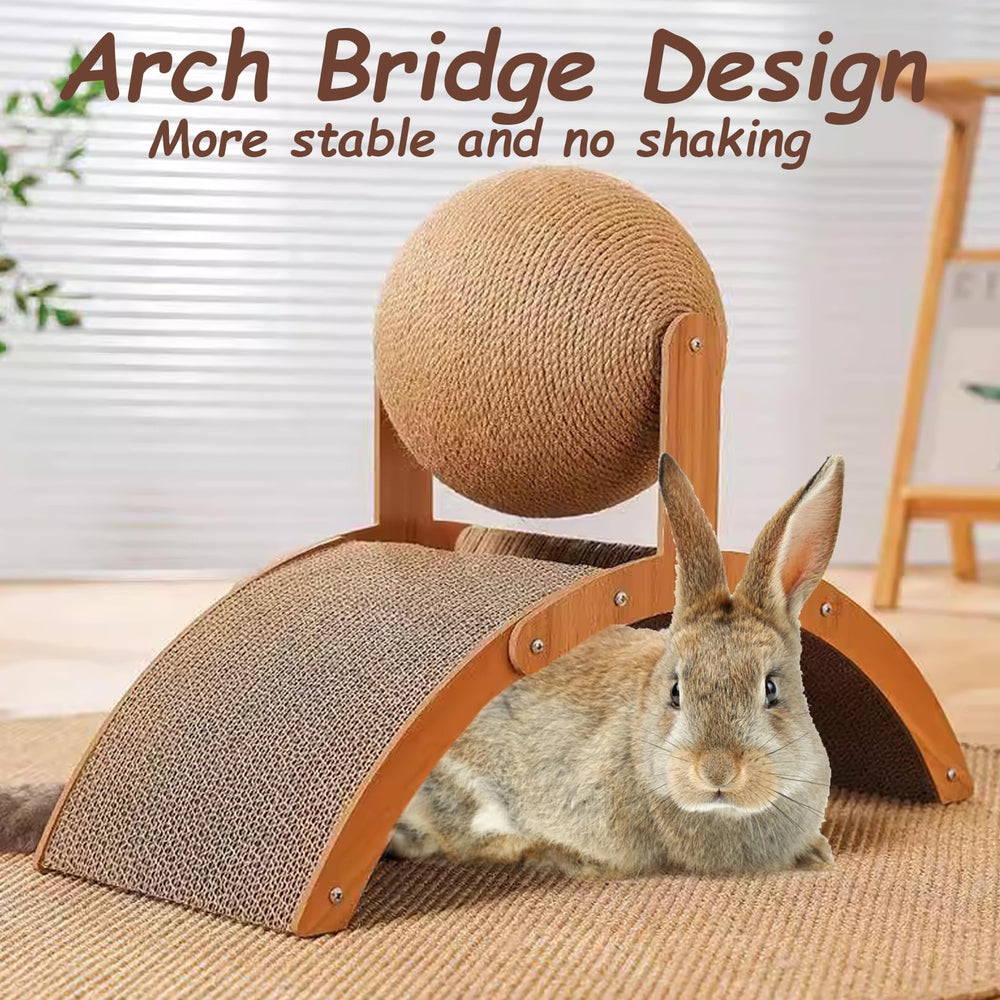 Niwaes multi-purpose scratch pad – sharpens teeth and encourages healthy activity.