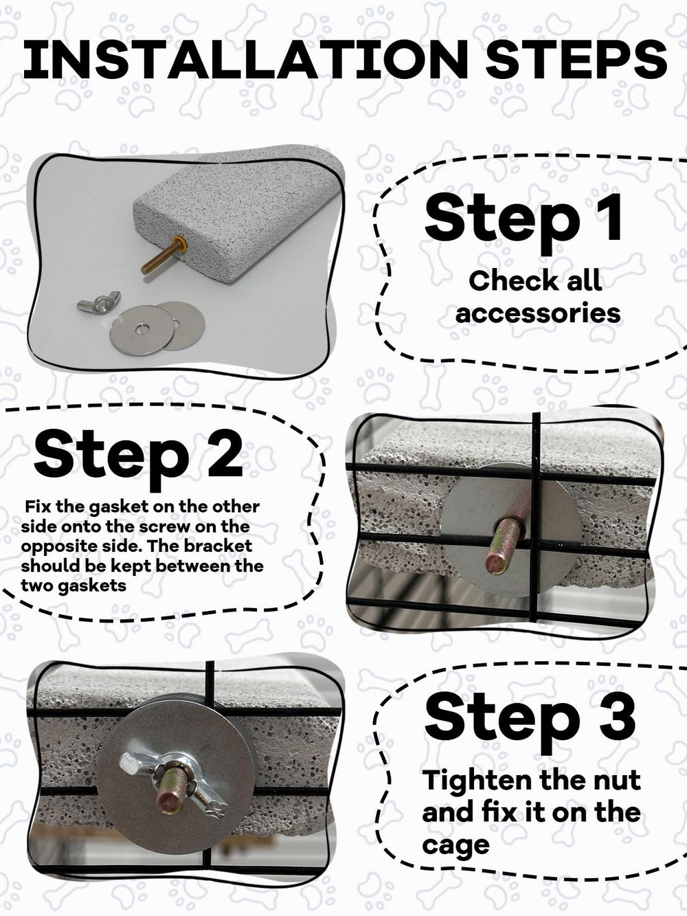 Niwaes pumice stone texture closeup highlights safe durable chewing material