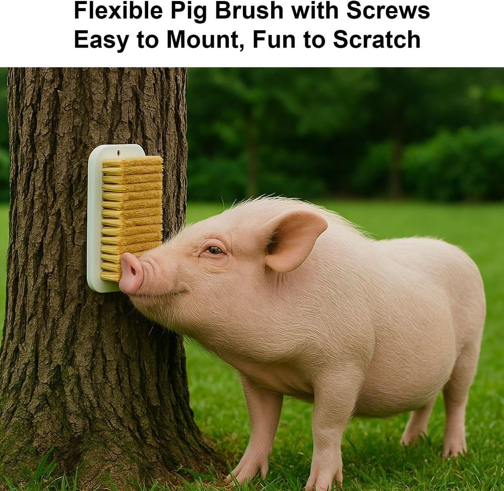nizqhaj mini pig toy ready to install invites daily grooming and playful exploration