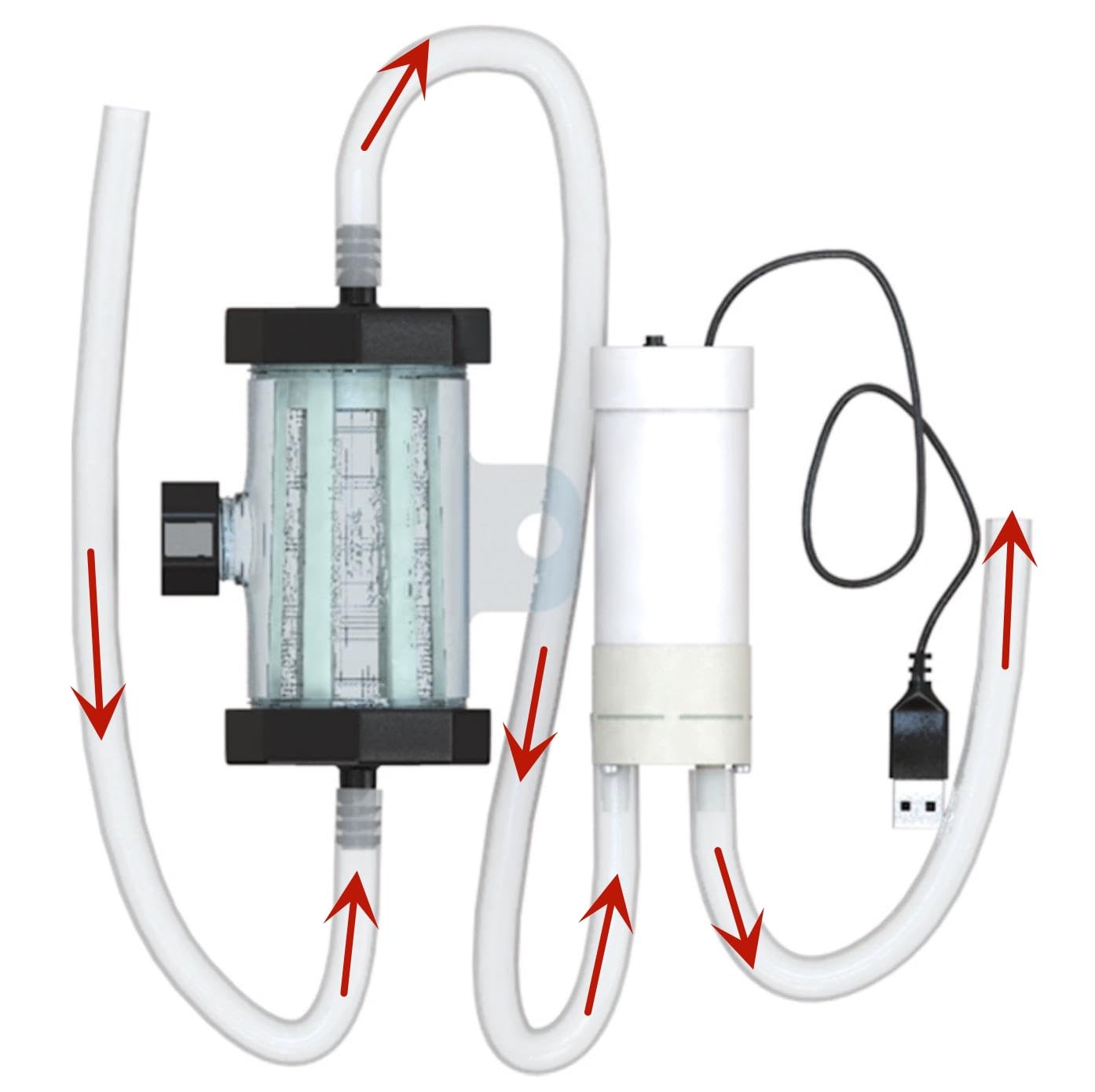 Nmifoan USB pump control button close-up for quick setup