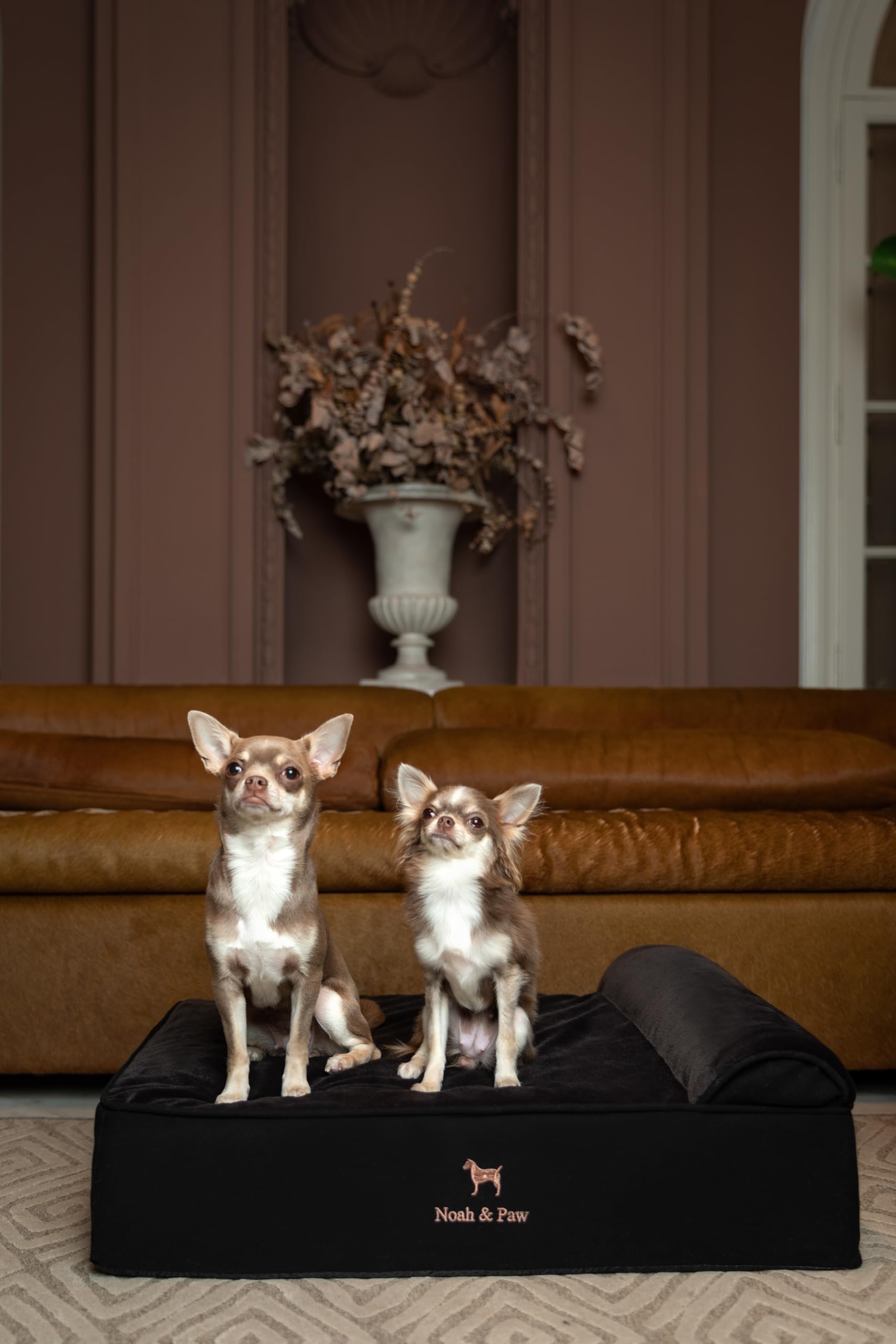NOAH & PAW denim inner cover adds extra protection and washable convenience.