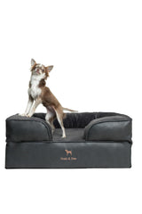 NOAH & PAW dog bed outer cover with zipper for easy cleaning