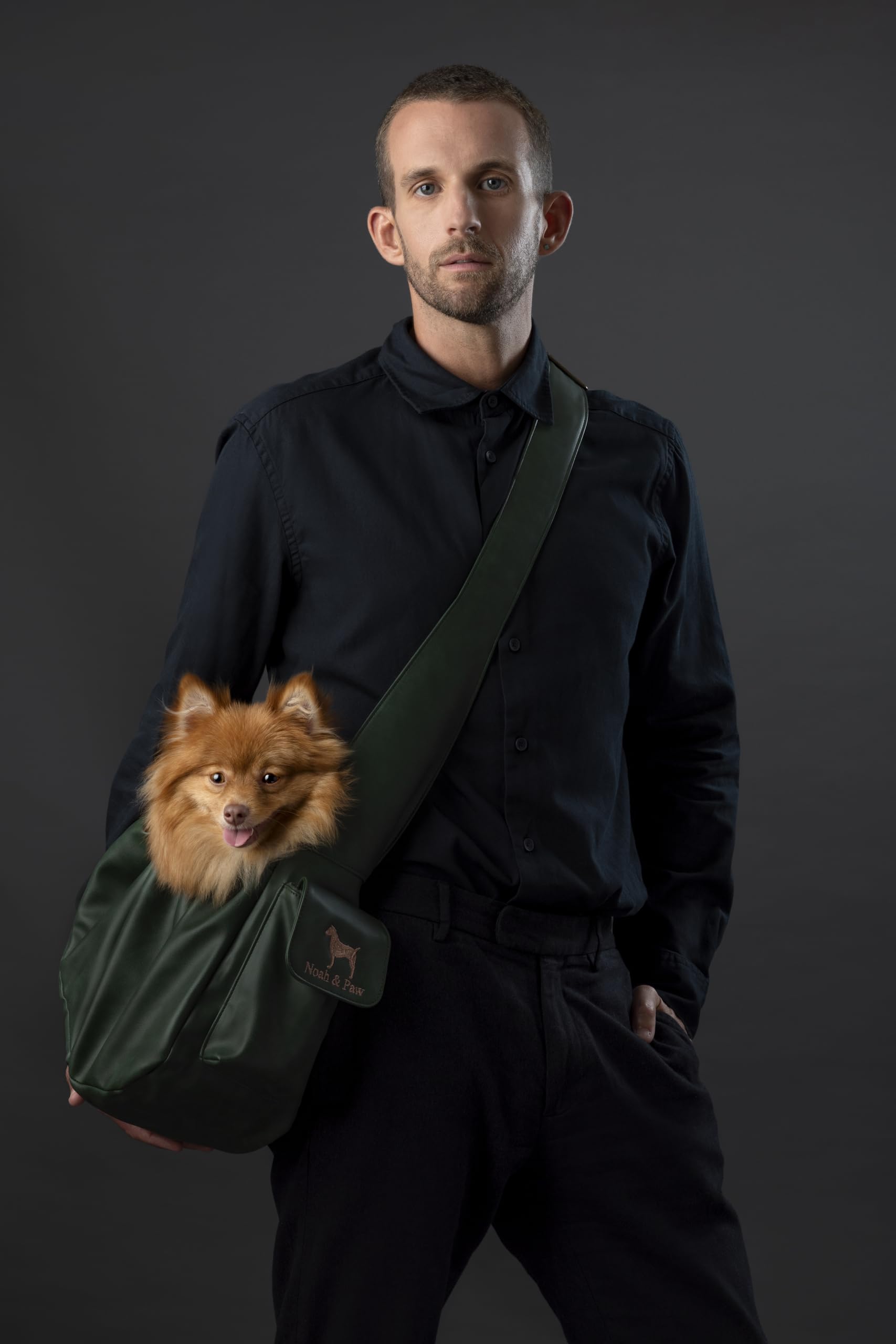 Noah & Paw vegan leather lined interior for premium feel and easy cleaning
