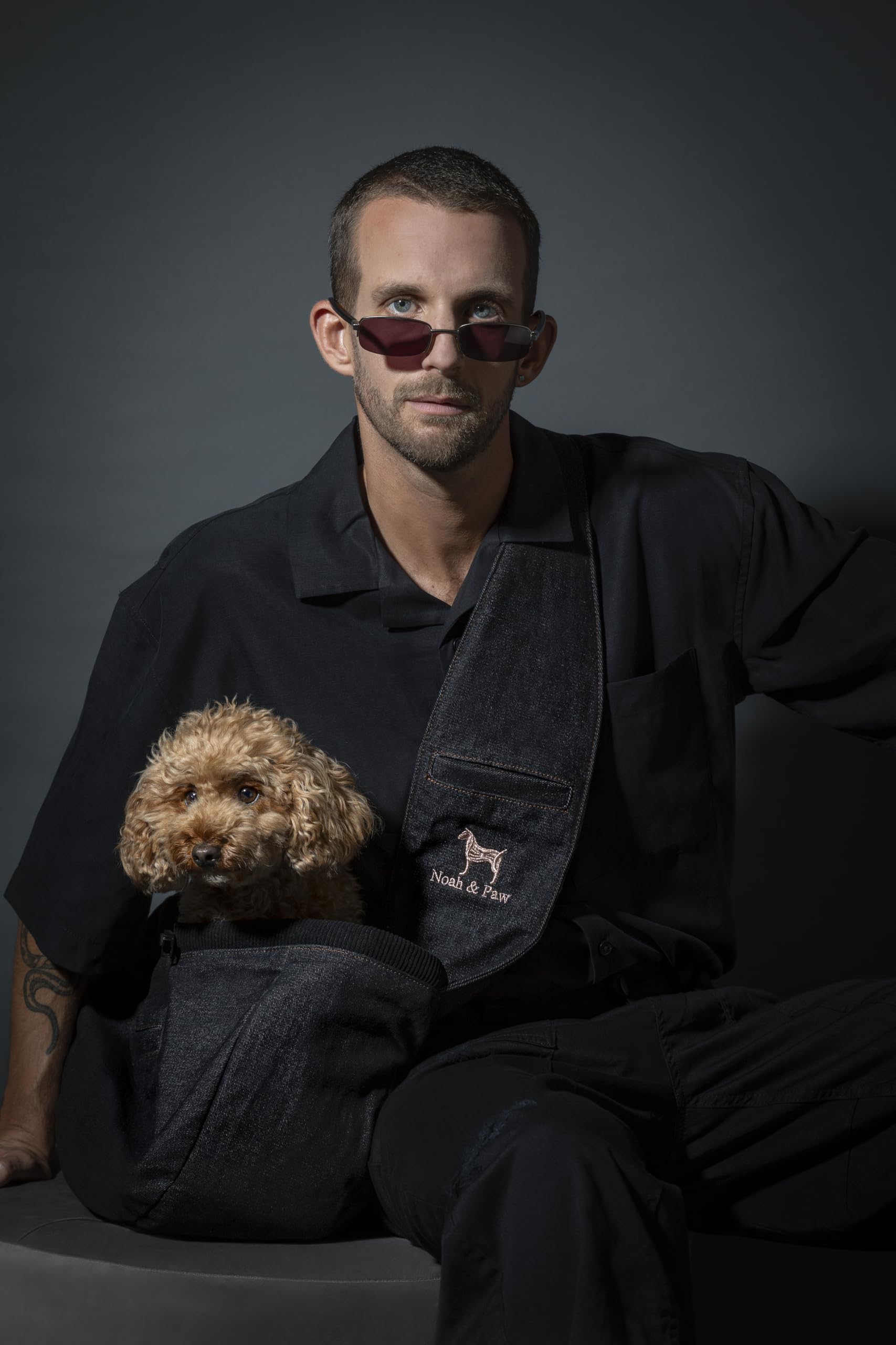 NOAH & PAW 3x safety closure demonstrates triple protection during walks.