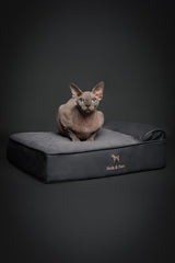 NOAH & PAW bed memory-foam close-up with cooling gel for temp regulation