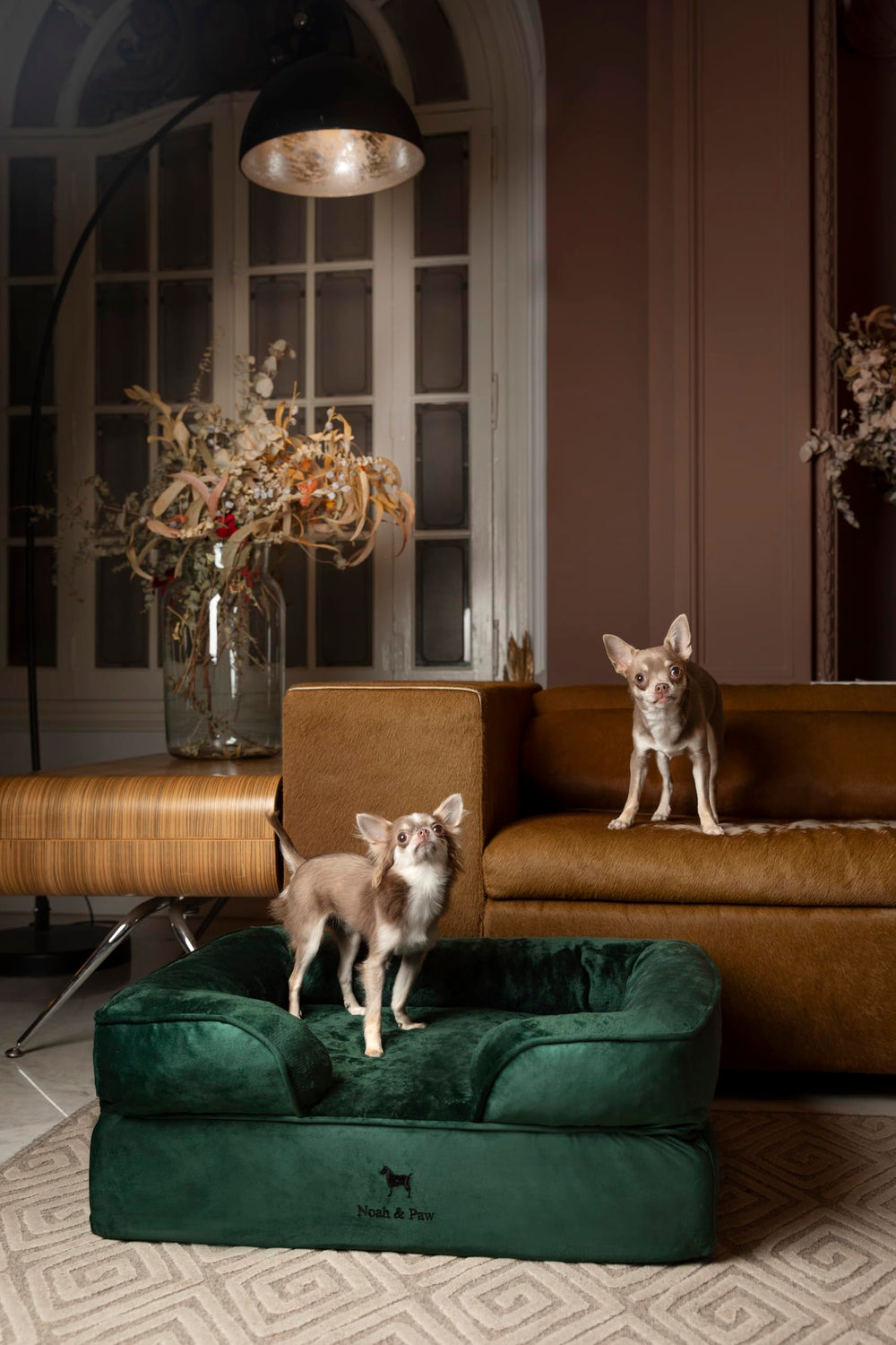 NOAH & PAW memory foam layer provides plush support