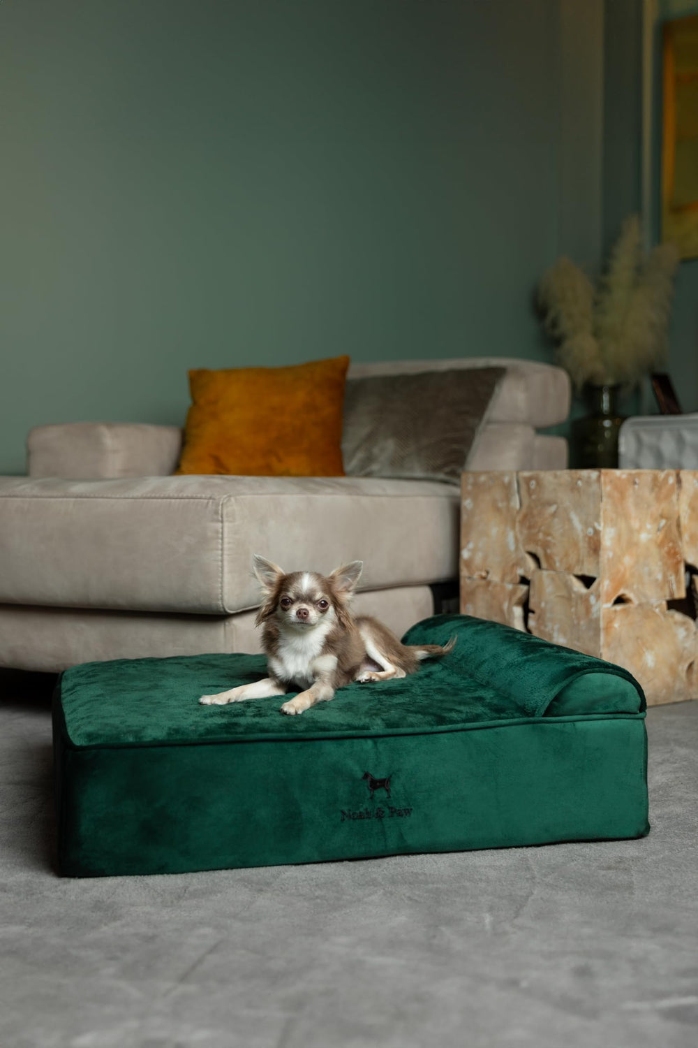 NOAH & PAW memory-foam top layer close-up for plush comfort