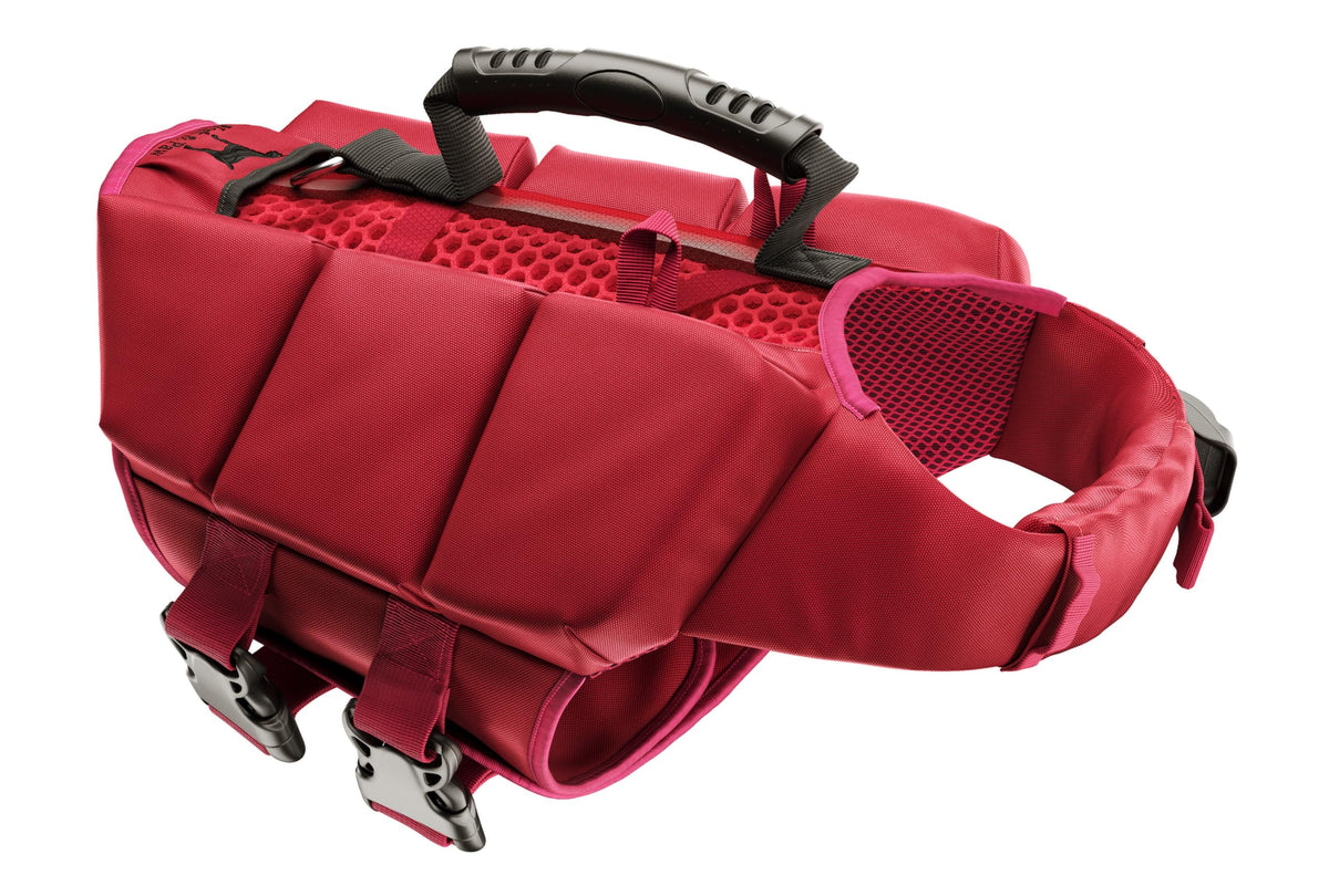 NOAH & PAW dog life jacket front view for secure boating and swimming