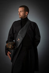 Noah & Paw side view with adjustable strap for customizable fit.