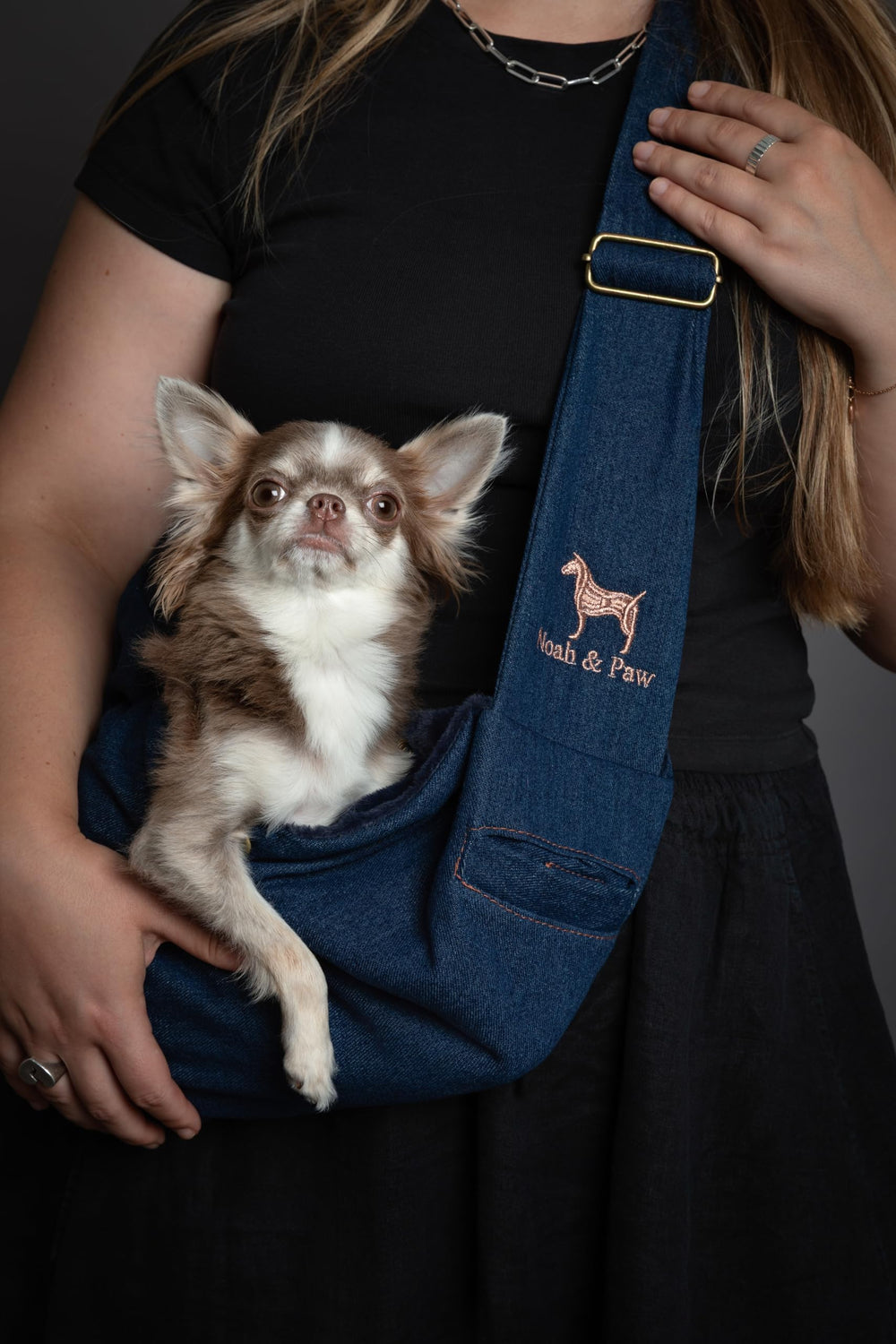 NOAH & PAW fur-lined interior adds cozy comfort during outings