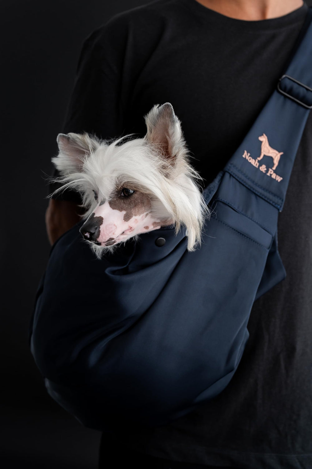 NOAH & PAW dog sling machine-washable fabric for easy cleanup