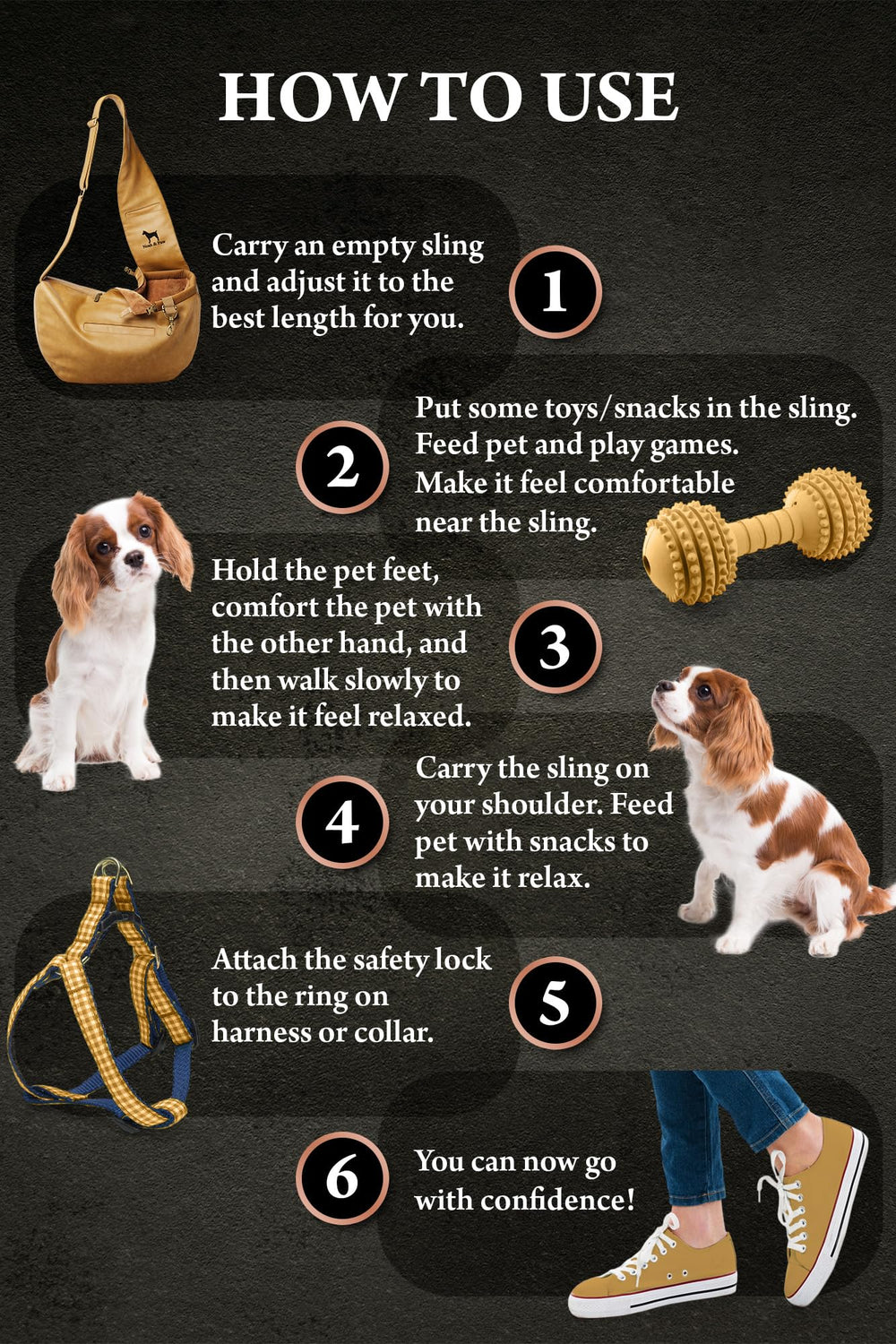 Noah & Paw magnetic pockets showcased for convenient access to essentials.