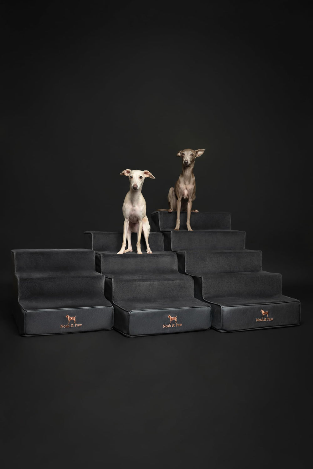 NOAH & PAW easy-clean design helps keep stairs fresh between uses
