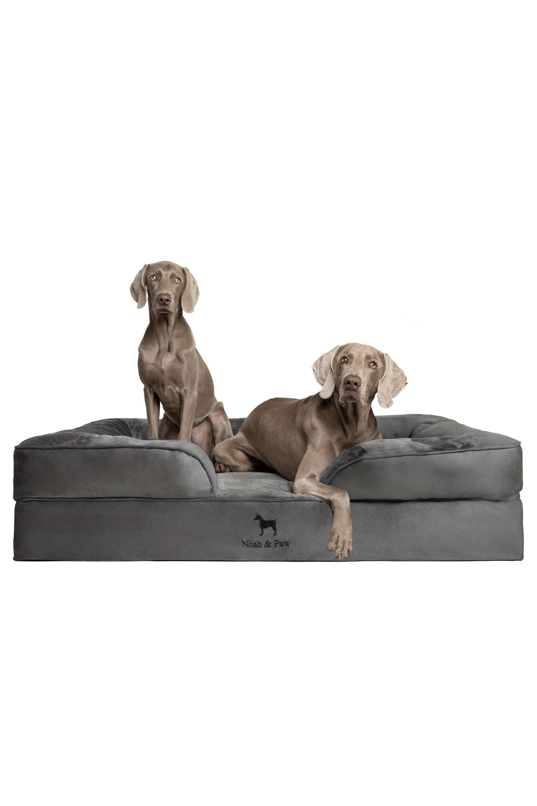 NOAH & PAW Giant Dog Bed XXL overview for large breeds and plush comfort.