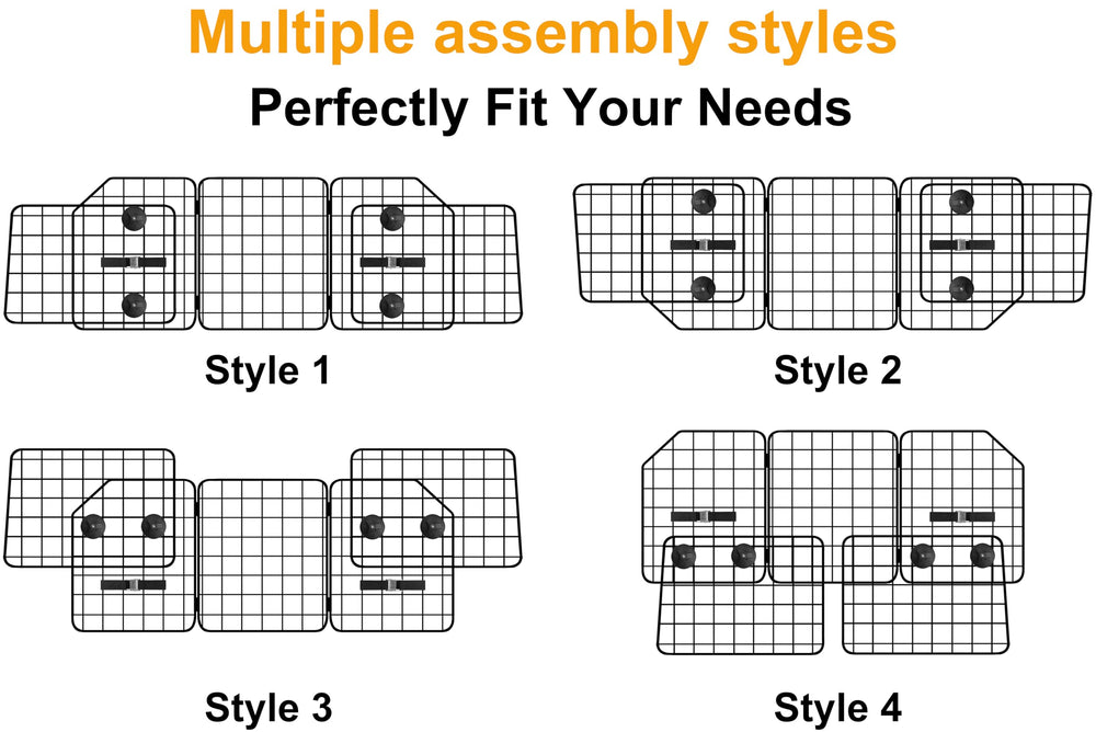 NOAMOO barrier folds for compact storage after use.