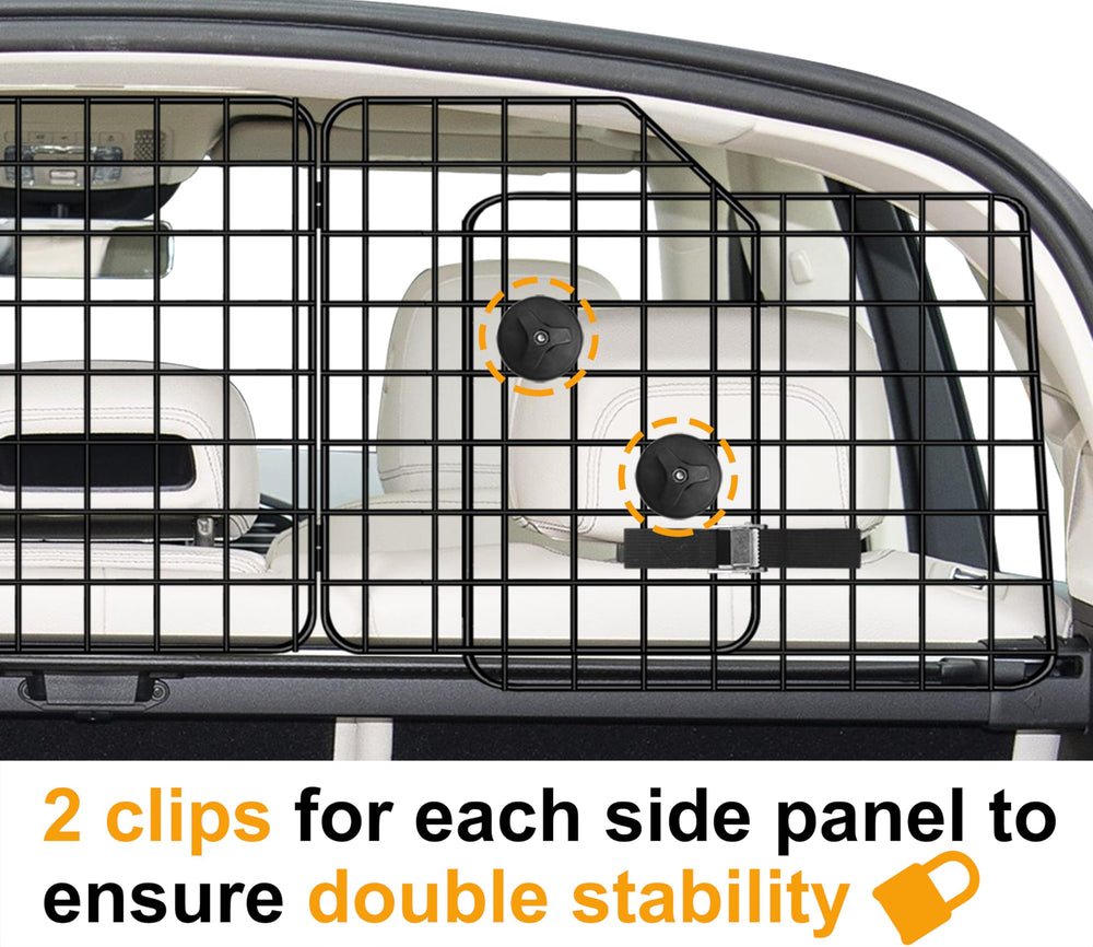 NOAMOO barrier uses premium thick steel-wire for durable, pet-safe barrier.