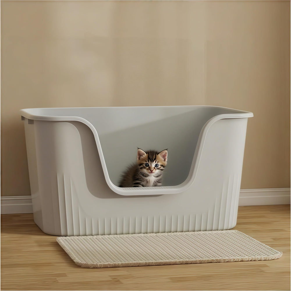 Noamus durable odorless PP plastic litter box built to last.