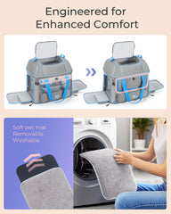 NOBLE DUCK carrier safety features prevent escapes during transport