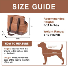 NoblePup carrier interior tether keeps your small dog secure during movement.