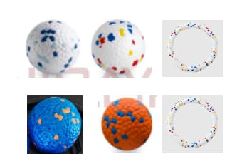 Nobleza dog balls easy-clean surface simplifies washing with water or soap.