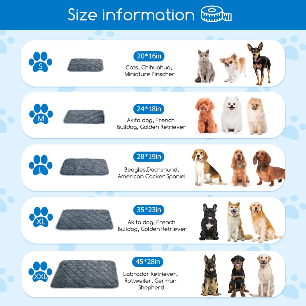 Nobleza durable anti-slip pet pad lying flat to keep paws warm during play