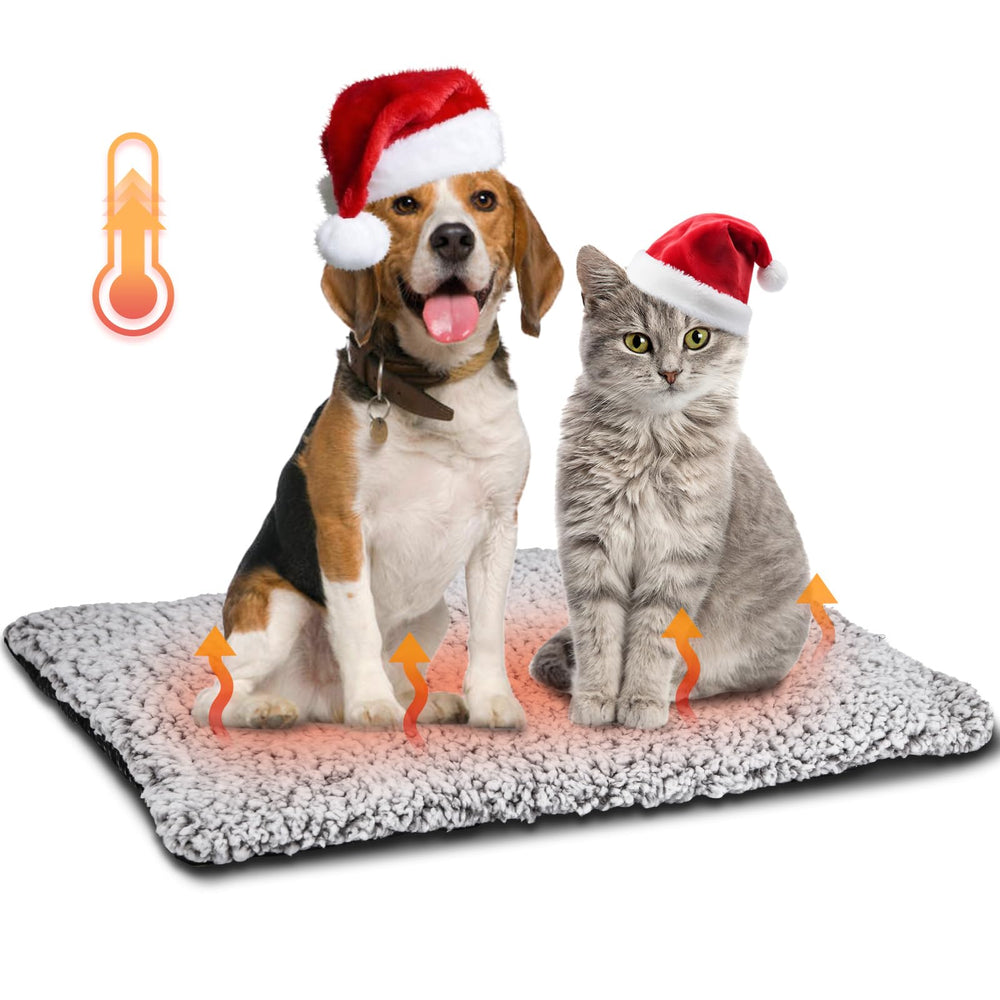 Nobleza self-warming bed overview showing cozy warmth for pets