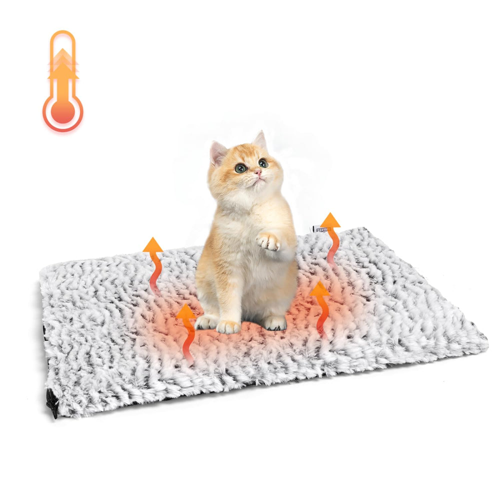 Nobleza Self-Warming Cat Bed washable-cover-close for quick refreshes.
