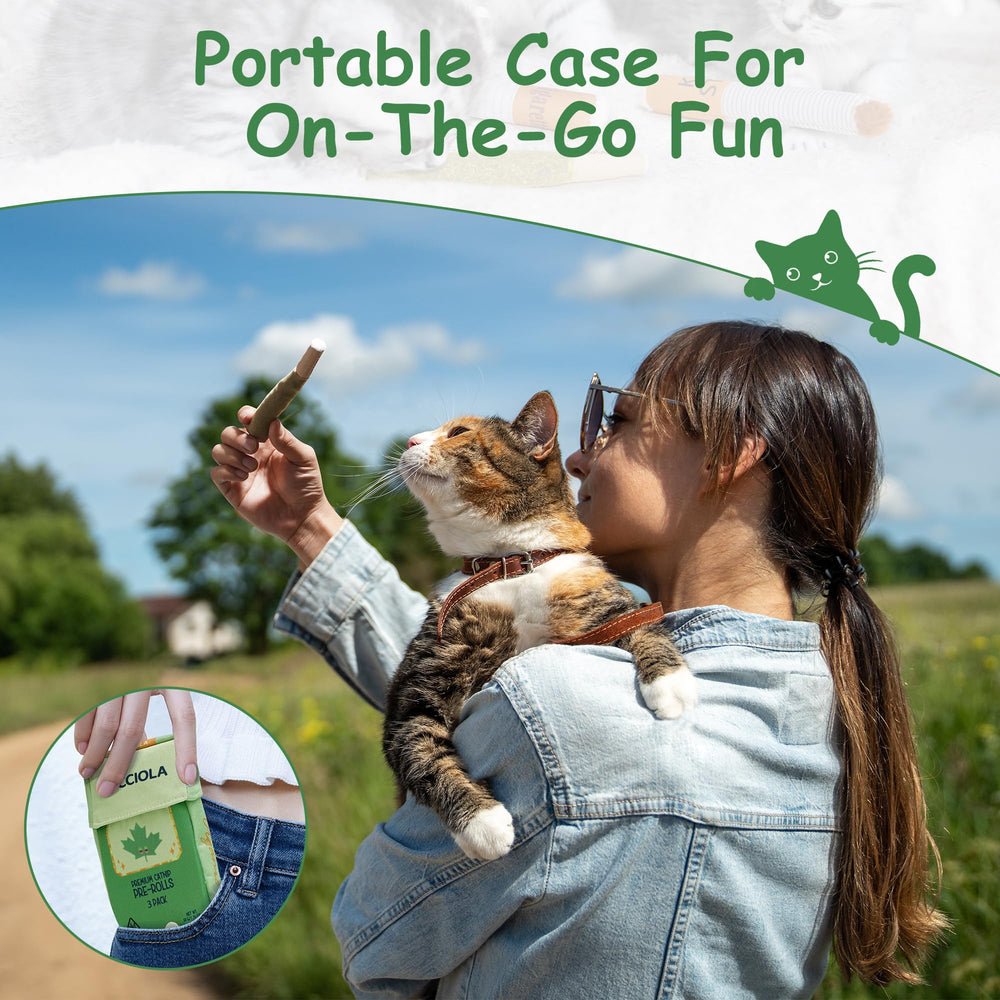 Nocciola catnip toy kitten-safe: soft, safe design for gentle play.