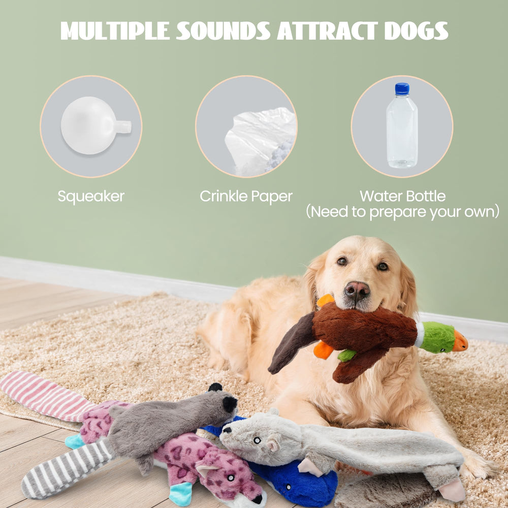 Nocciola shark design dog toy features soft fabric and durable inner layer for tough chewers.
