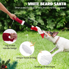 Nocciola Squeaky-crinkle dog toy for engaging playtime.