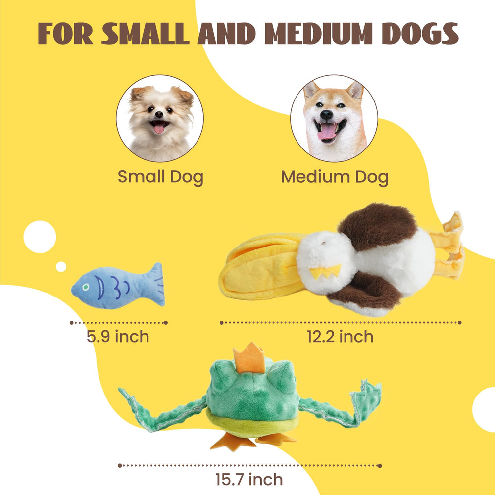 Nocciola enrichment-pack dog toys offer mental stimulation and bonding moments