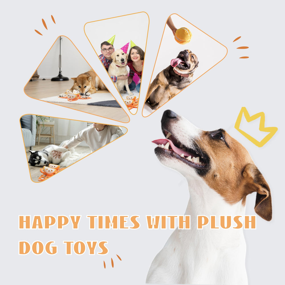 Nocciola Interactive dog toy built for small breeds and puppy play.