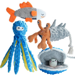 Nocciola ocean adventure octopus toy invites curious exploration and interactive play for dogs.