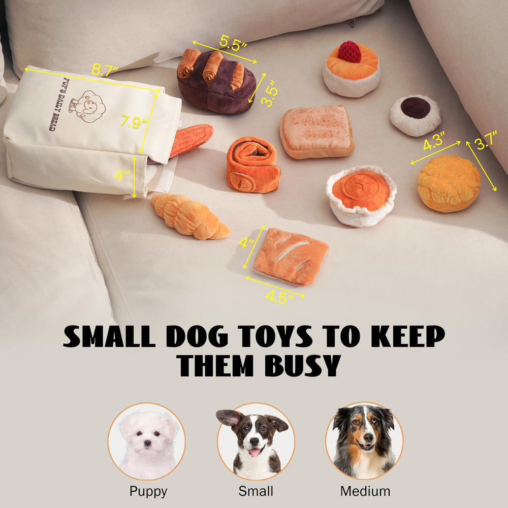 Nocciola soufflé pancake toy offers gentle distraction and scent-driven play for boredom relief