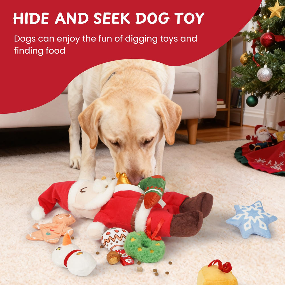 Nocciola squeaker and crinkle mini-toys capture attention during curious solo or bonding play sessions.