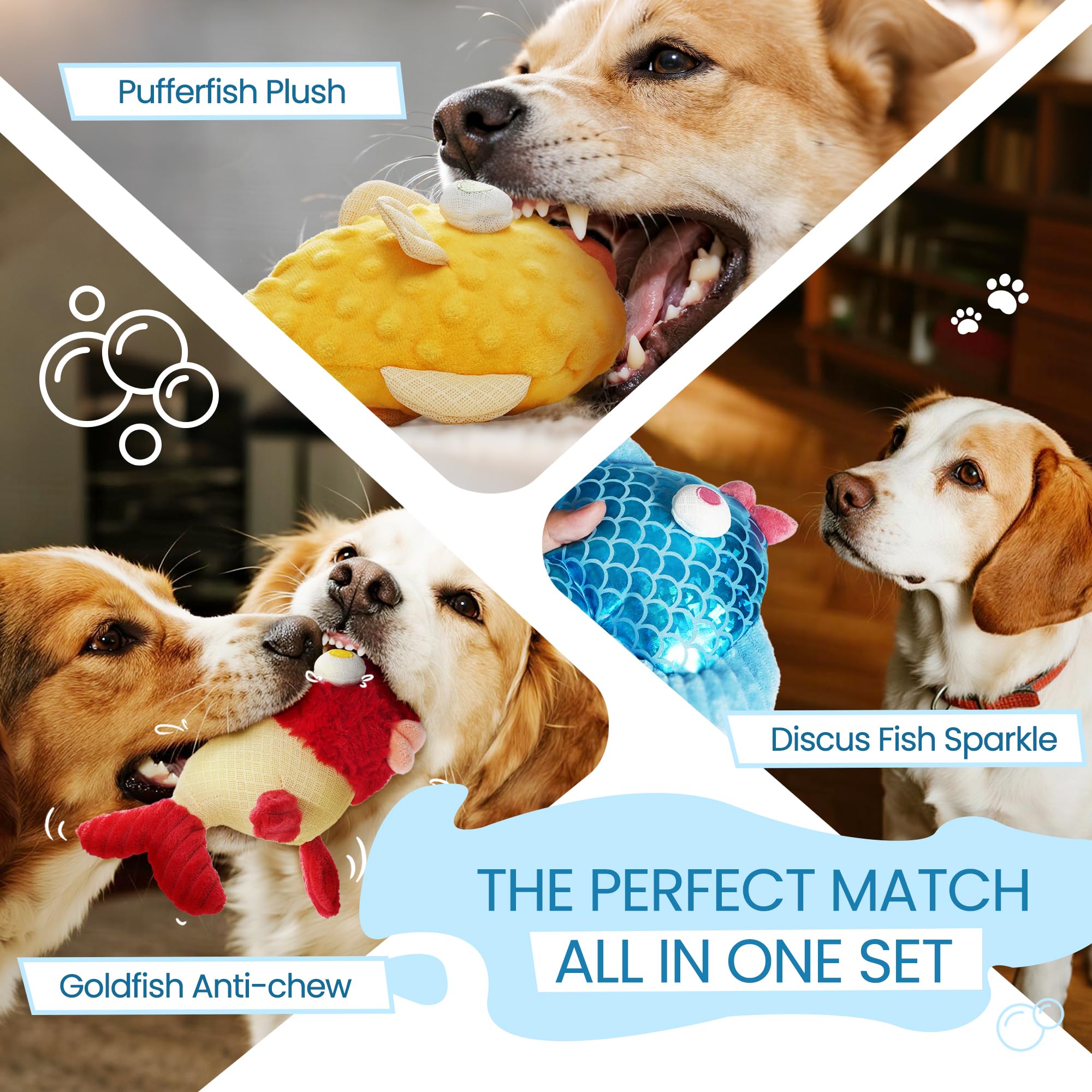 Nocciola Tough Dog Toys two-layer durability withstands strong chewers