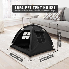 Nockovi Open Design Pet Tent entrance view highlights quick setup and secure access.