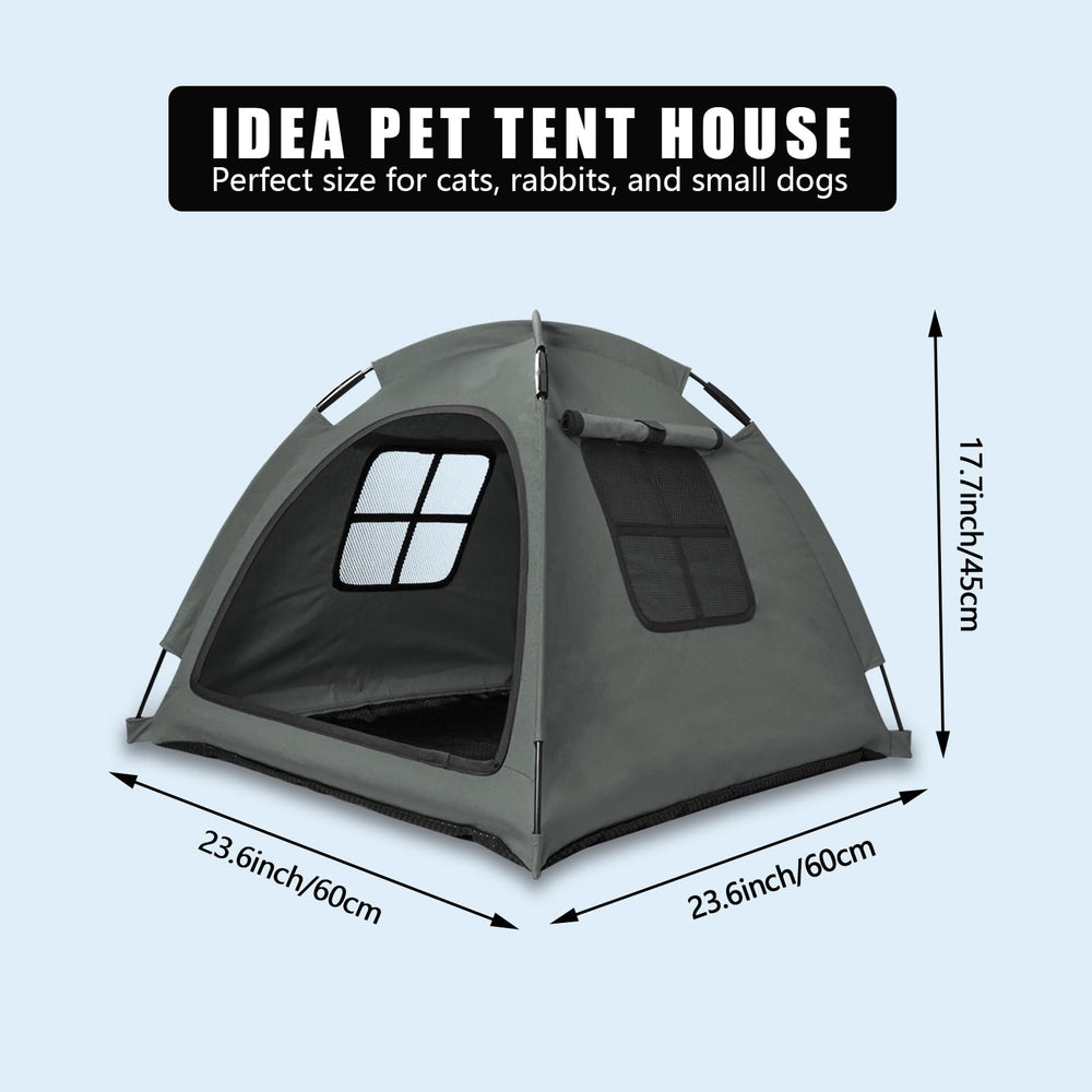 Nockovi Open Design Pet Tent indoor-outdoor use supports versatile travel and home setup.