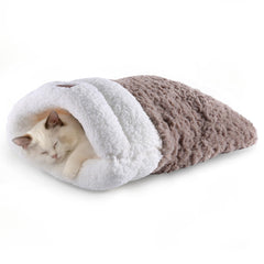 NODARKO cat sleeping bag coffee cave—cozy hideaway for warm, peaceful naps.