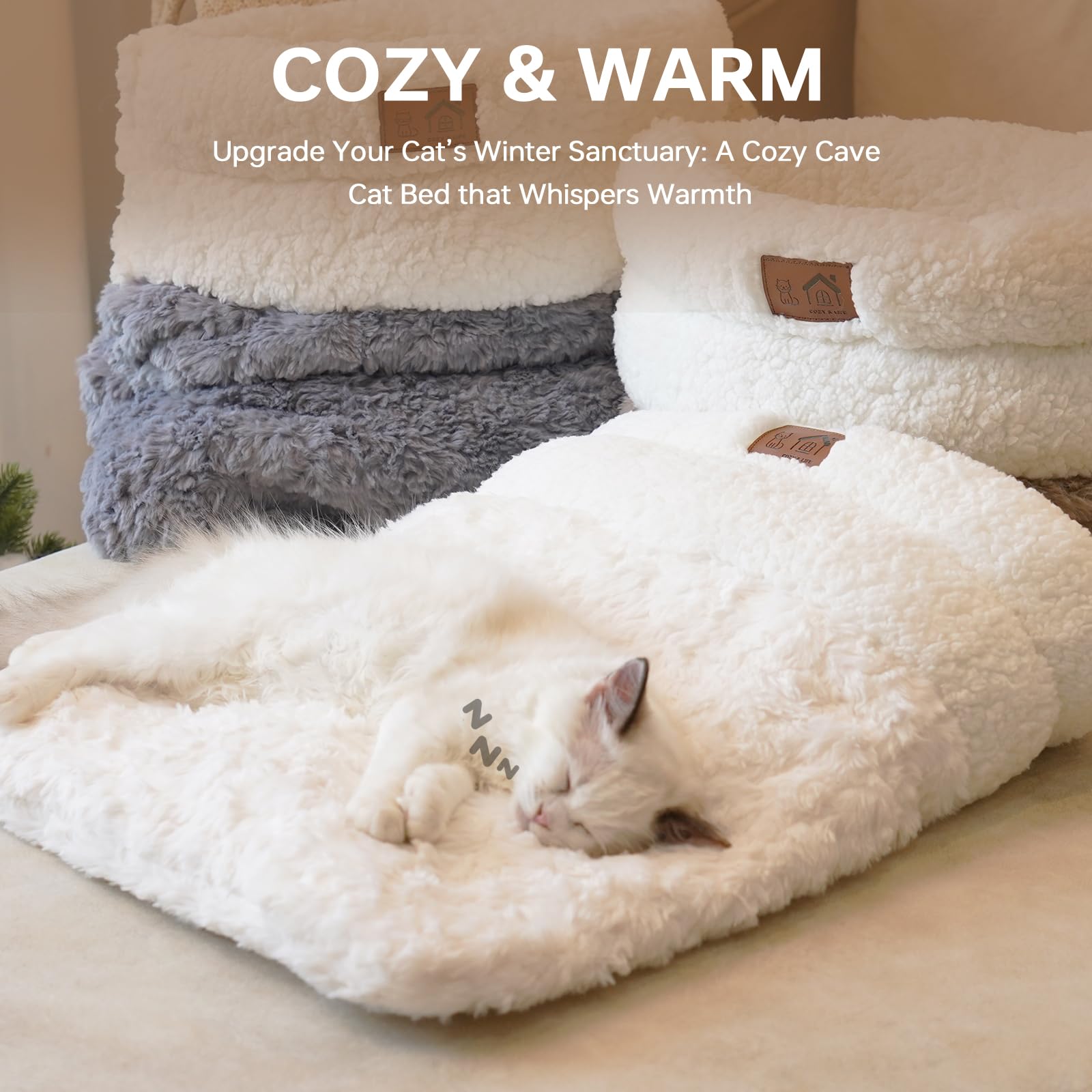 NODARKO Cat Sleeping Bag suited for small pets for cozy naps and carries.